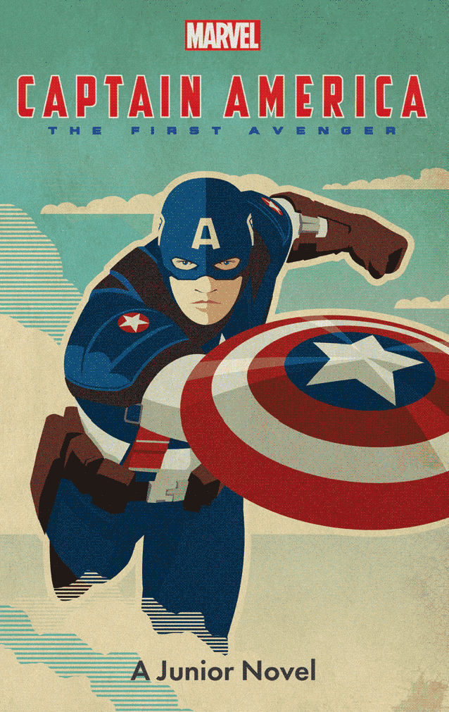 Marvel Press Captain America: The First Avenger Card