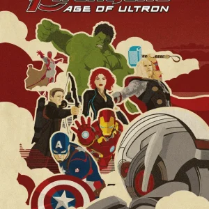 Marvel Press Age of Ultron Card