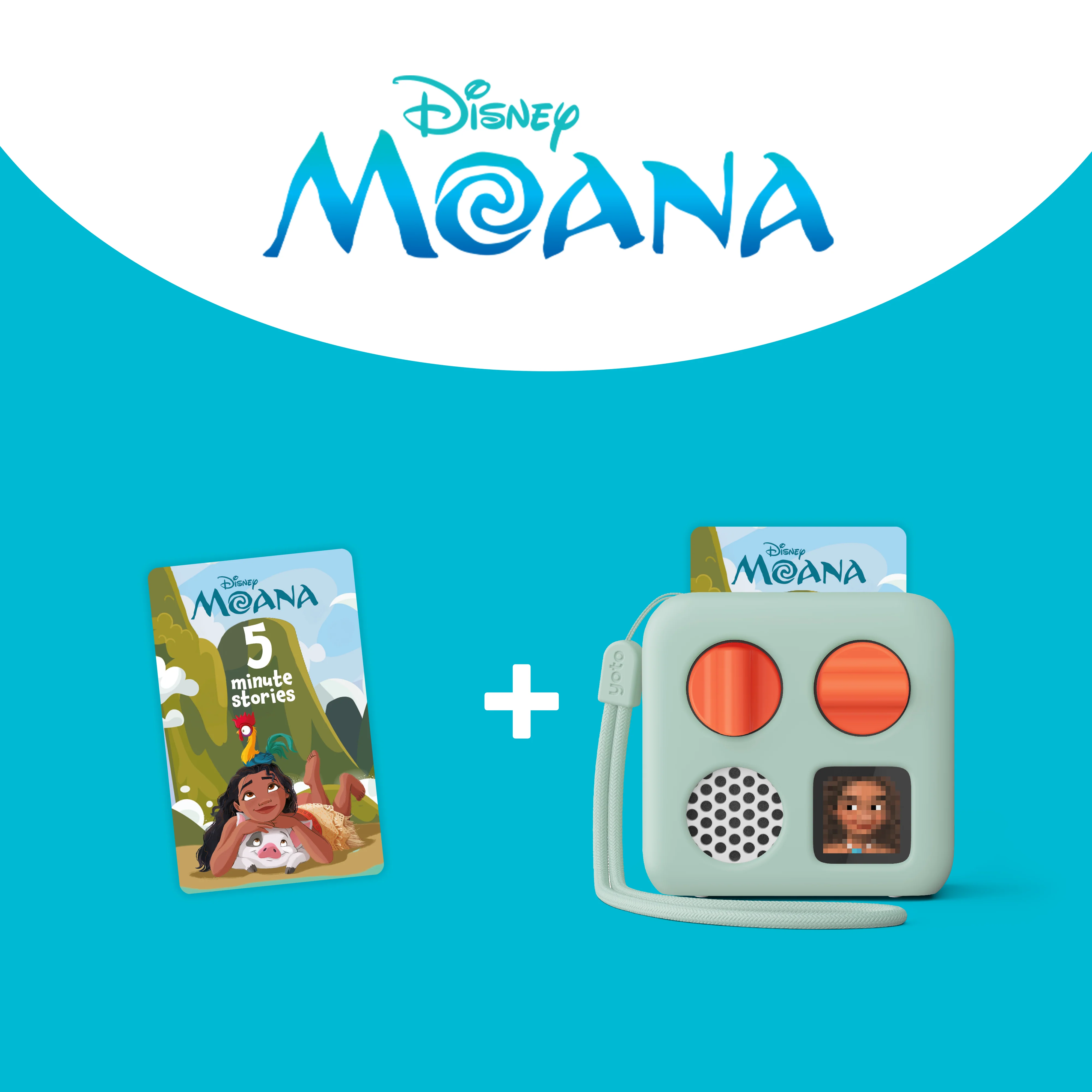 Yoto USA Yoto Mini + Moana Adventure Bundle - Image 3