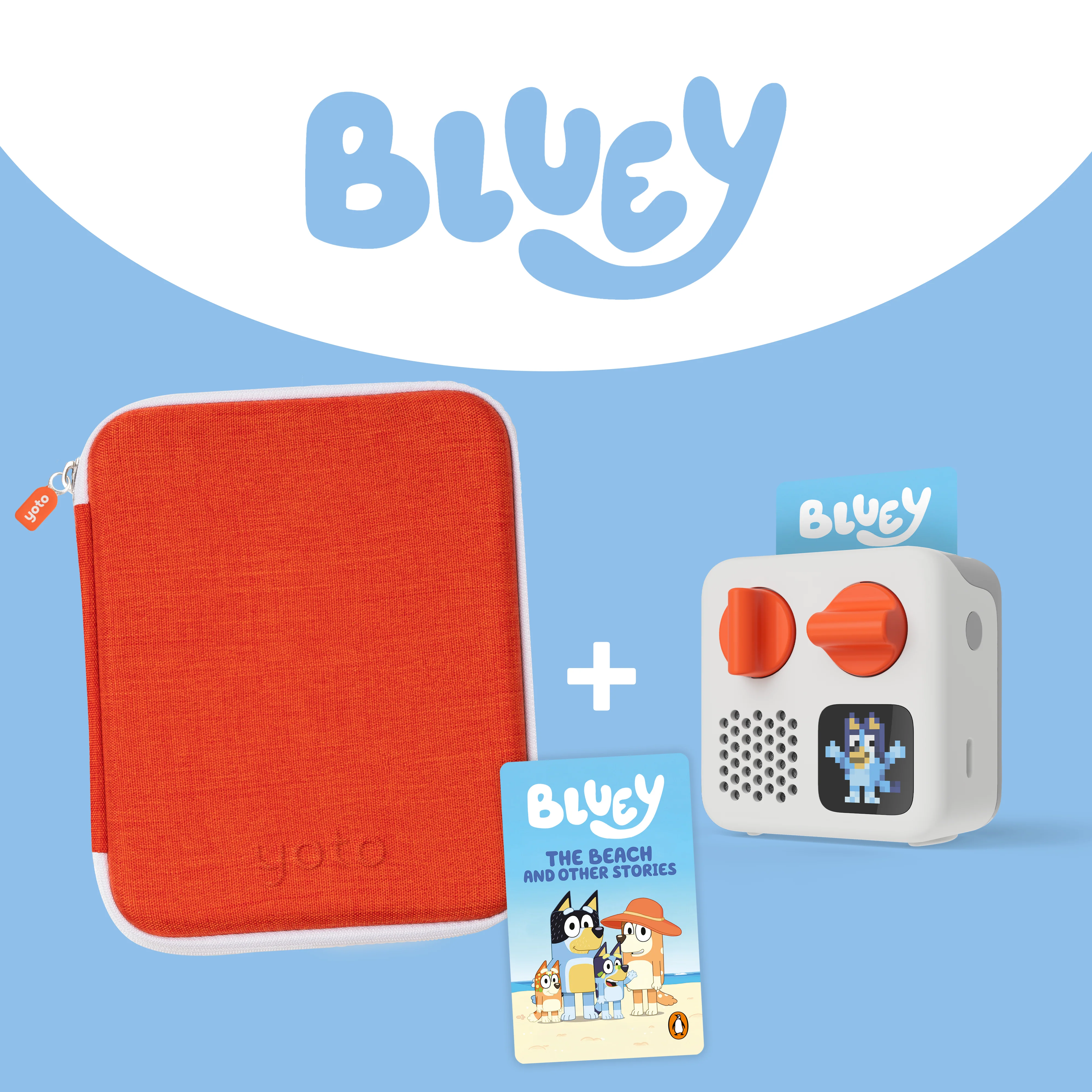 Yoto USA Yoto Mini + Bluey Card Case Bundle - Image 3