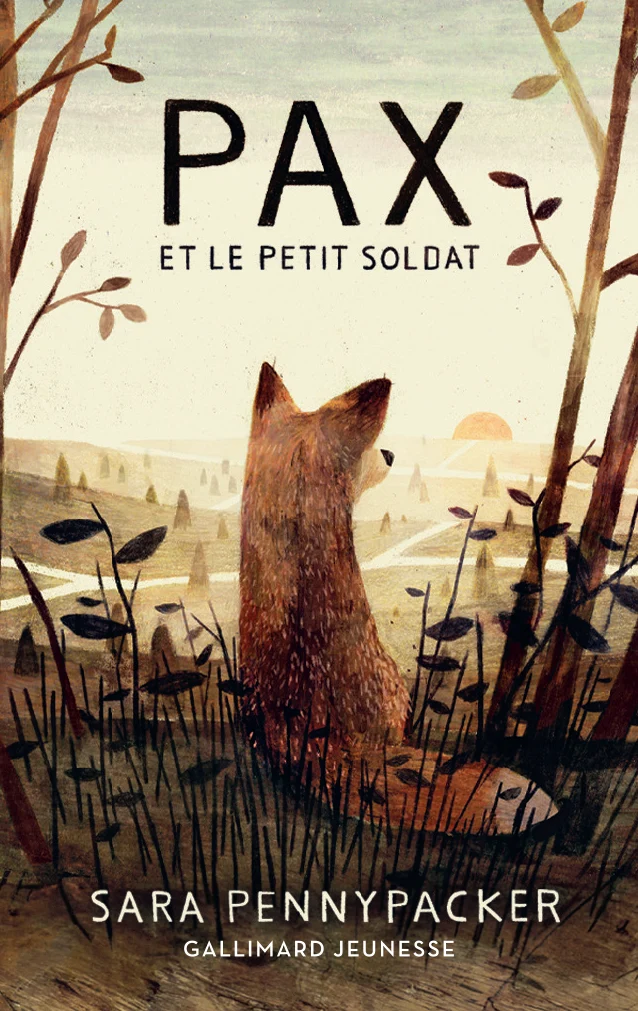 Gallimard Jeunesse Pax et le petit soldat Card