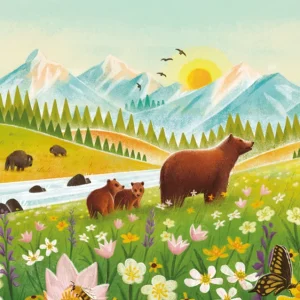 Audio Agency Earth's Incredible Places: Yellowstone Card