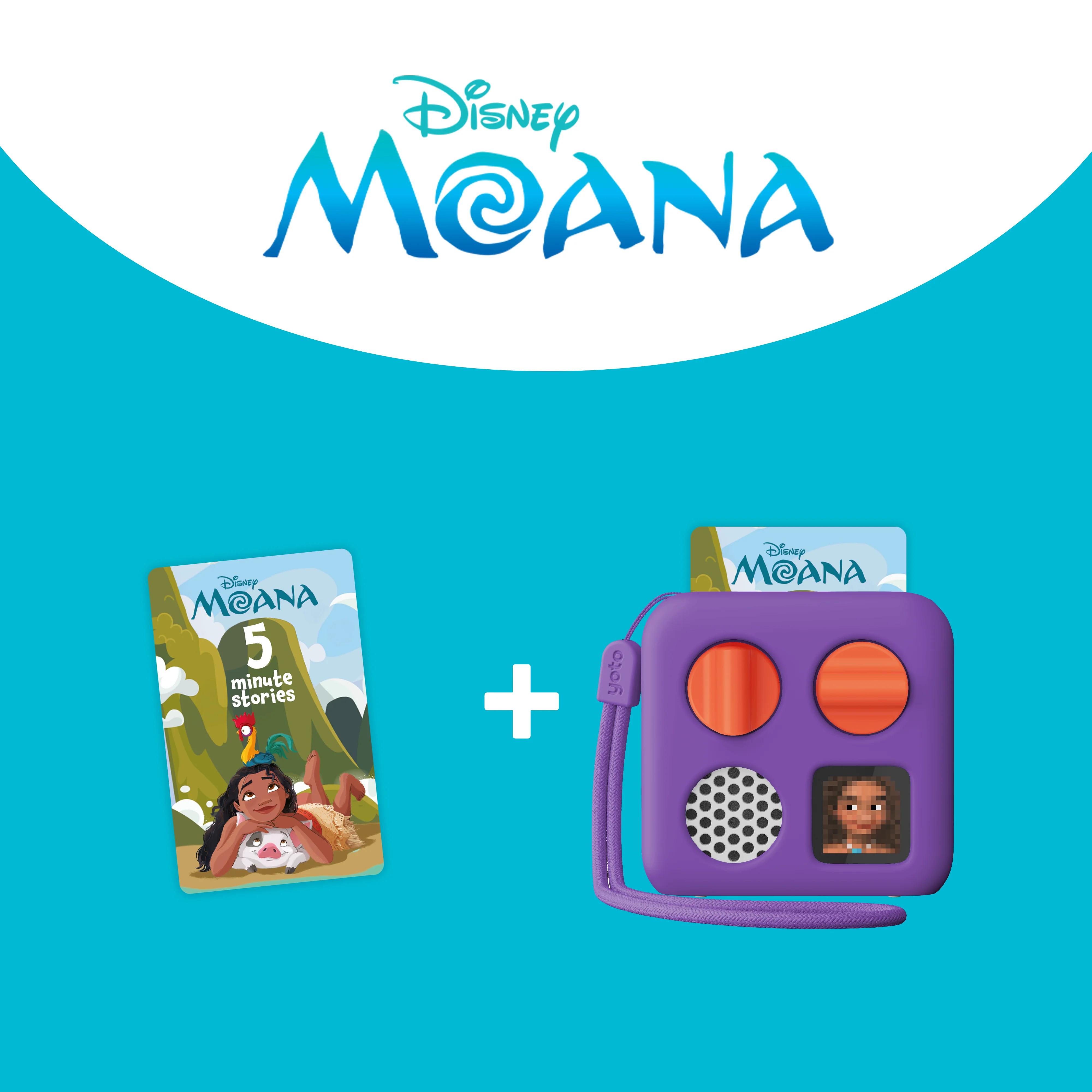 Yoto USA Yoto Mini + Moana Adventure Bundle - Image 4