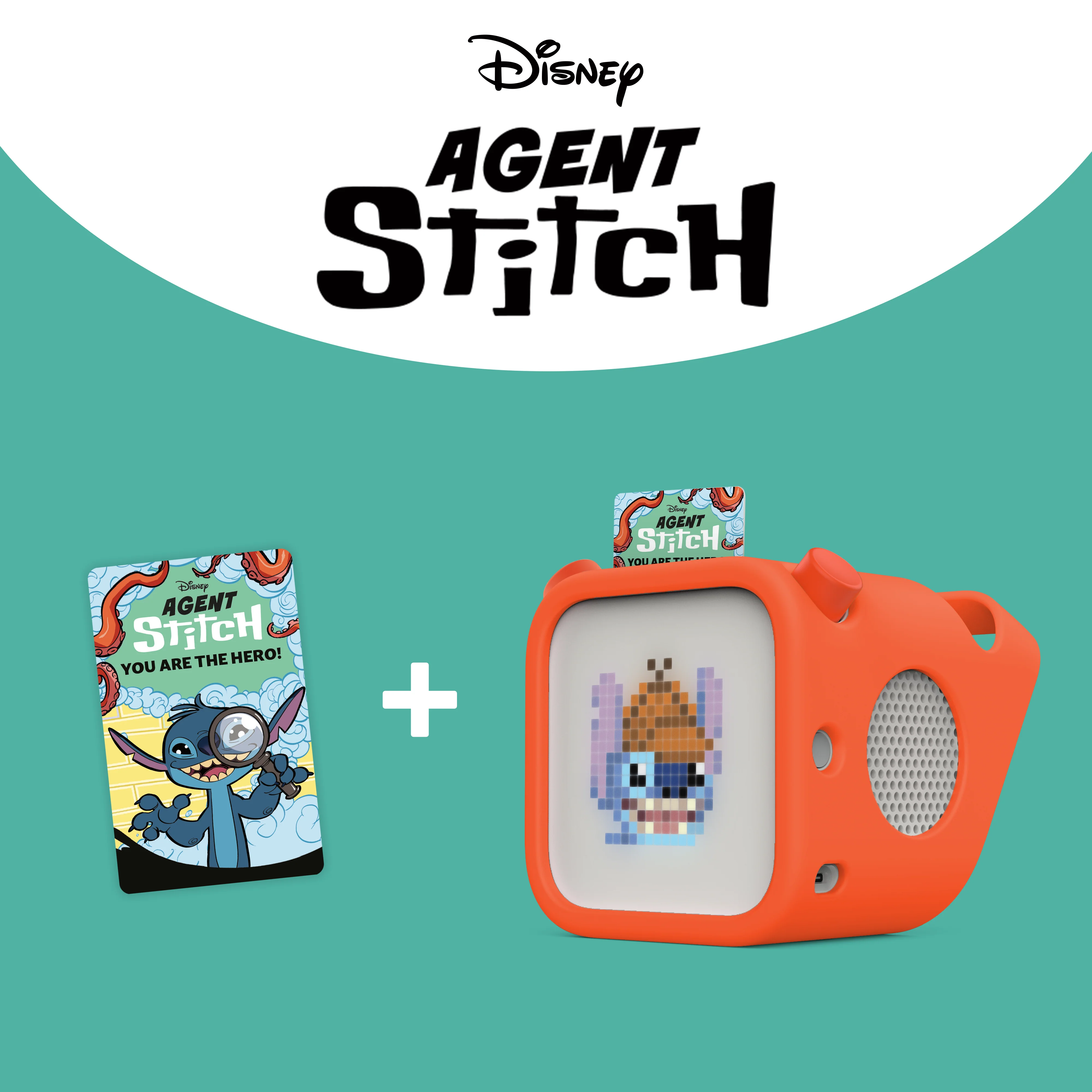 Yoto USA Yoto Player + Agent Stitch Adventure Bundle