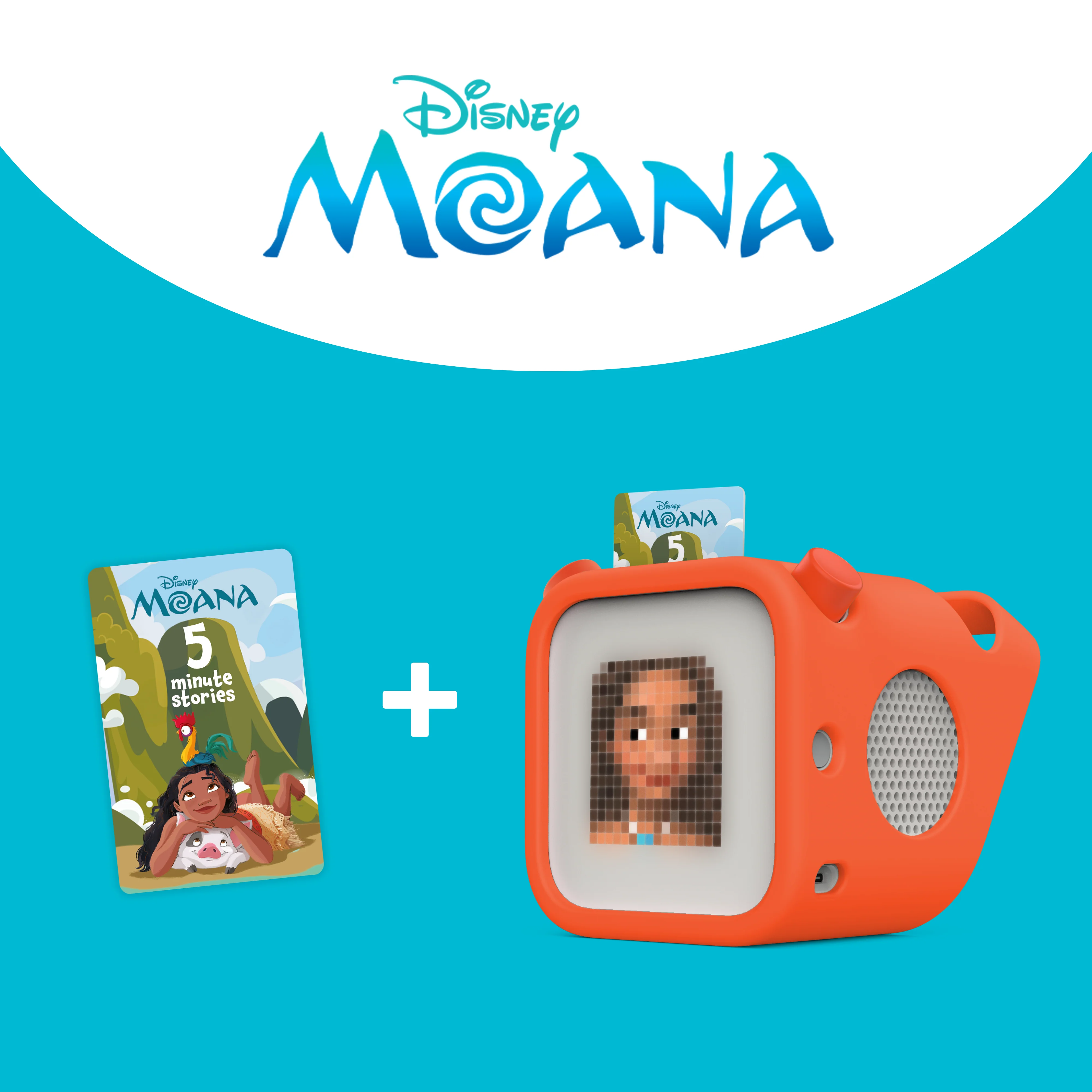 Yoto USA Yoto Player + Moana Adventure Bundle