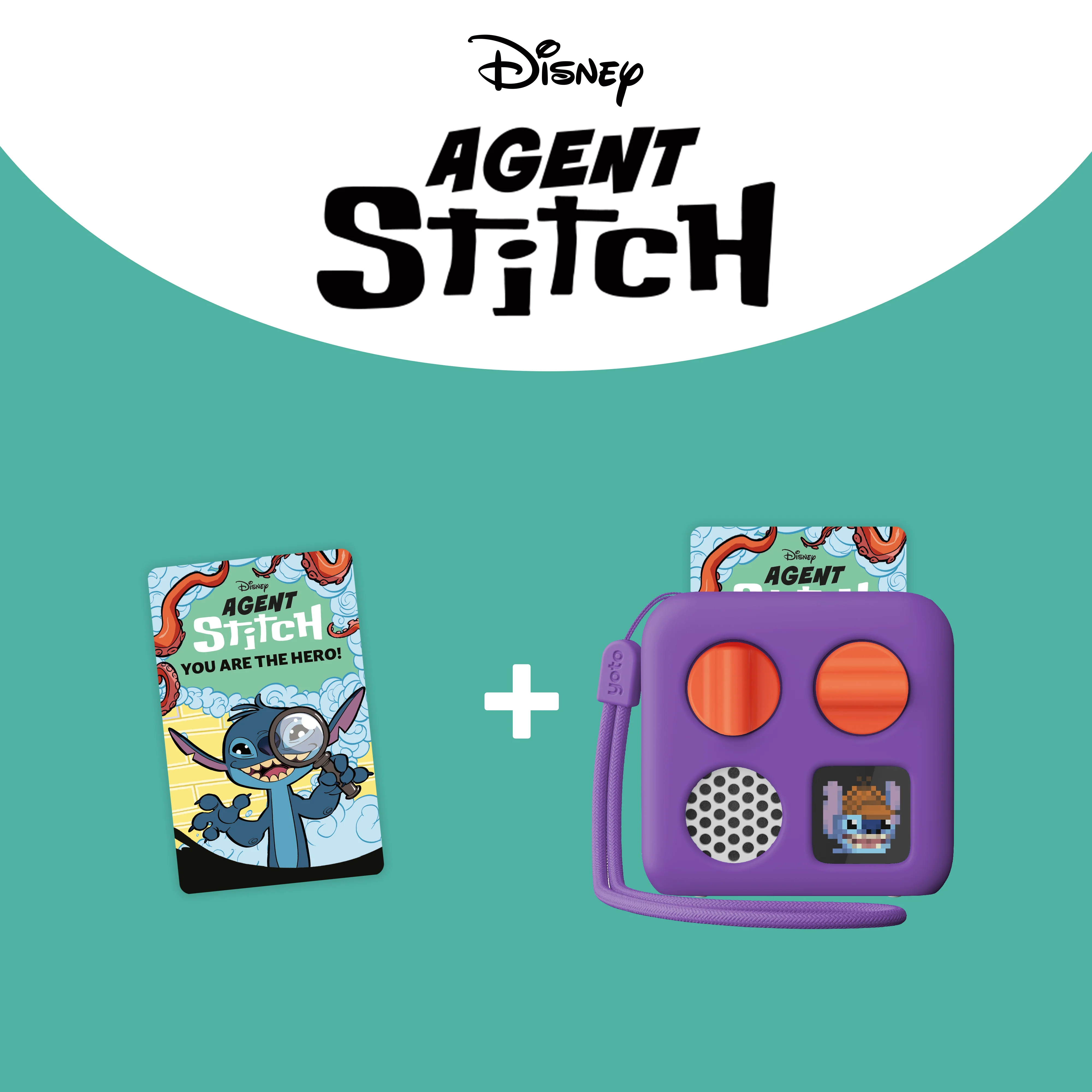 Yoto USA Yoto Mini + Agent Stitch Adventure Bundle - Image 4