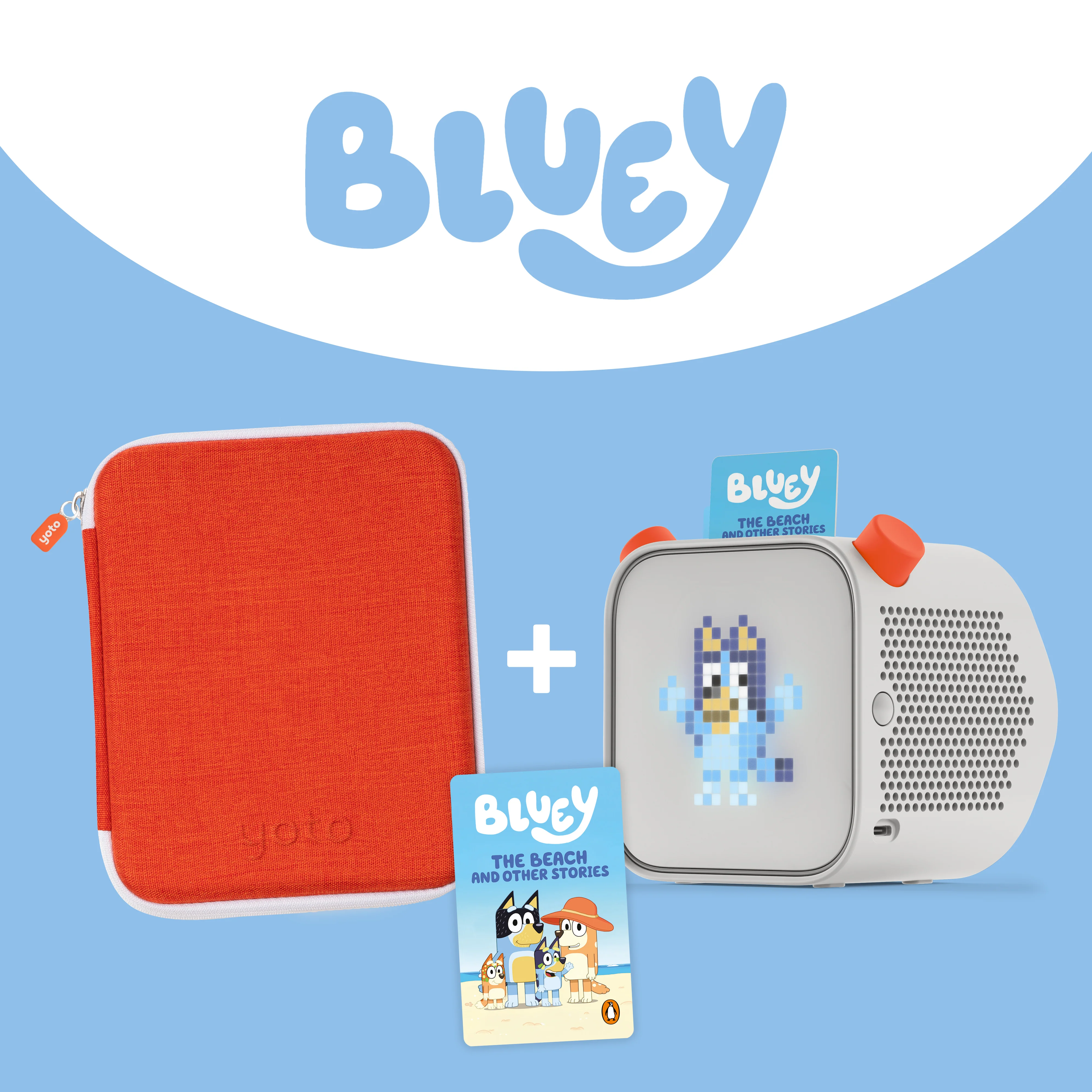 Yoto USA Yoto Player + Bluey Card Case Bundle - Image 3