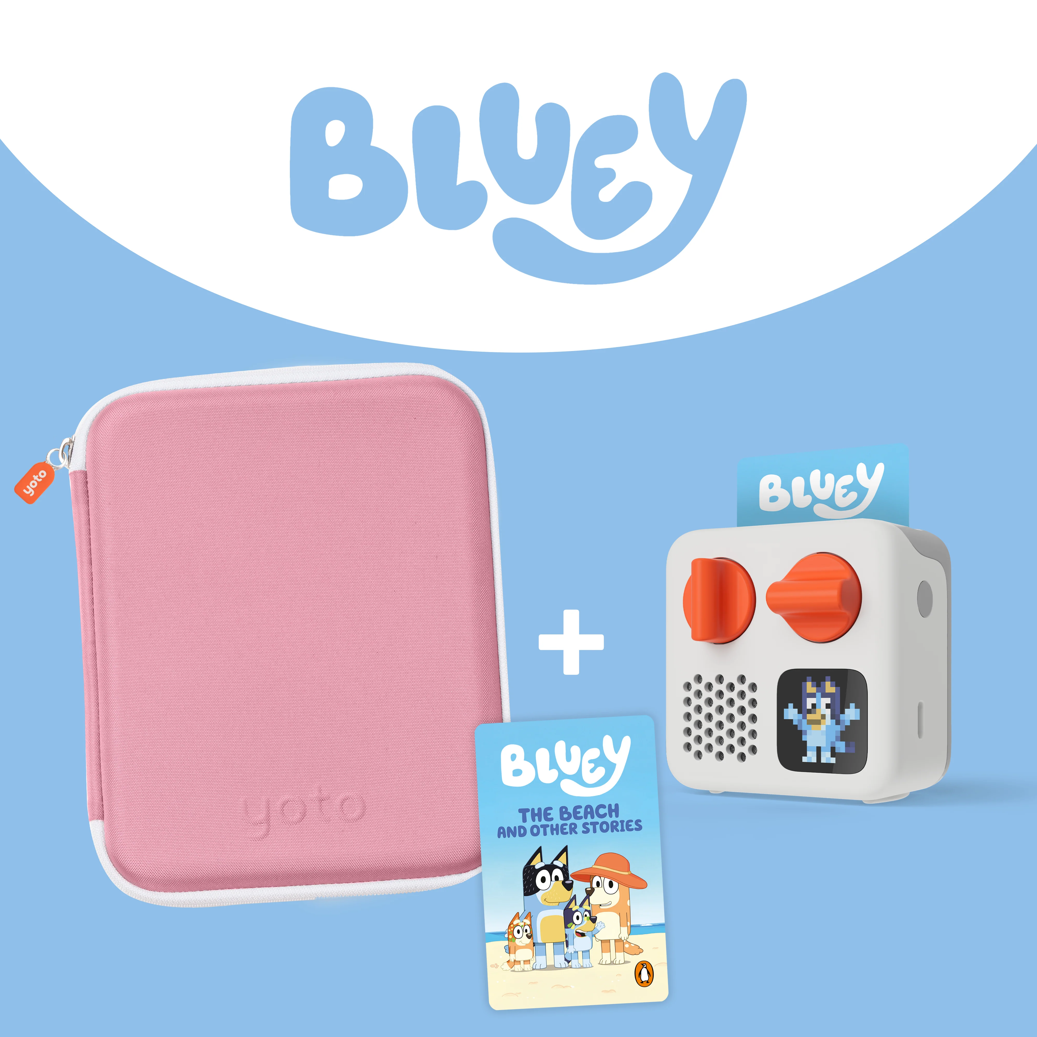 Yoto USA Yoto Mini + Bluey Card Case Bundle - Image 2