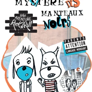 Trois Petits Points Joey et le mystère des Manteaux noirs Card