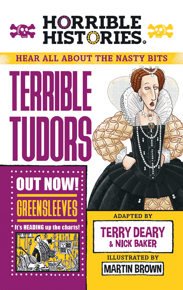 Scholastic UK Horrible Histories: Terrible Tudors Card