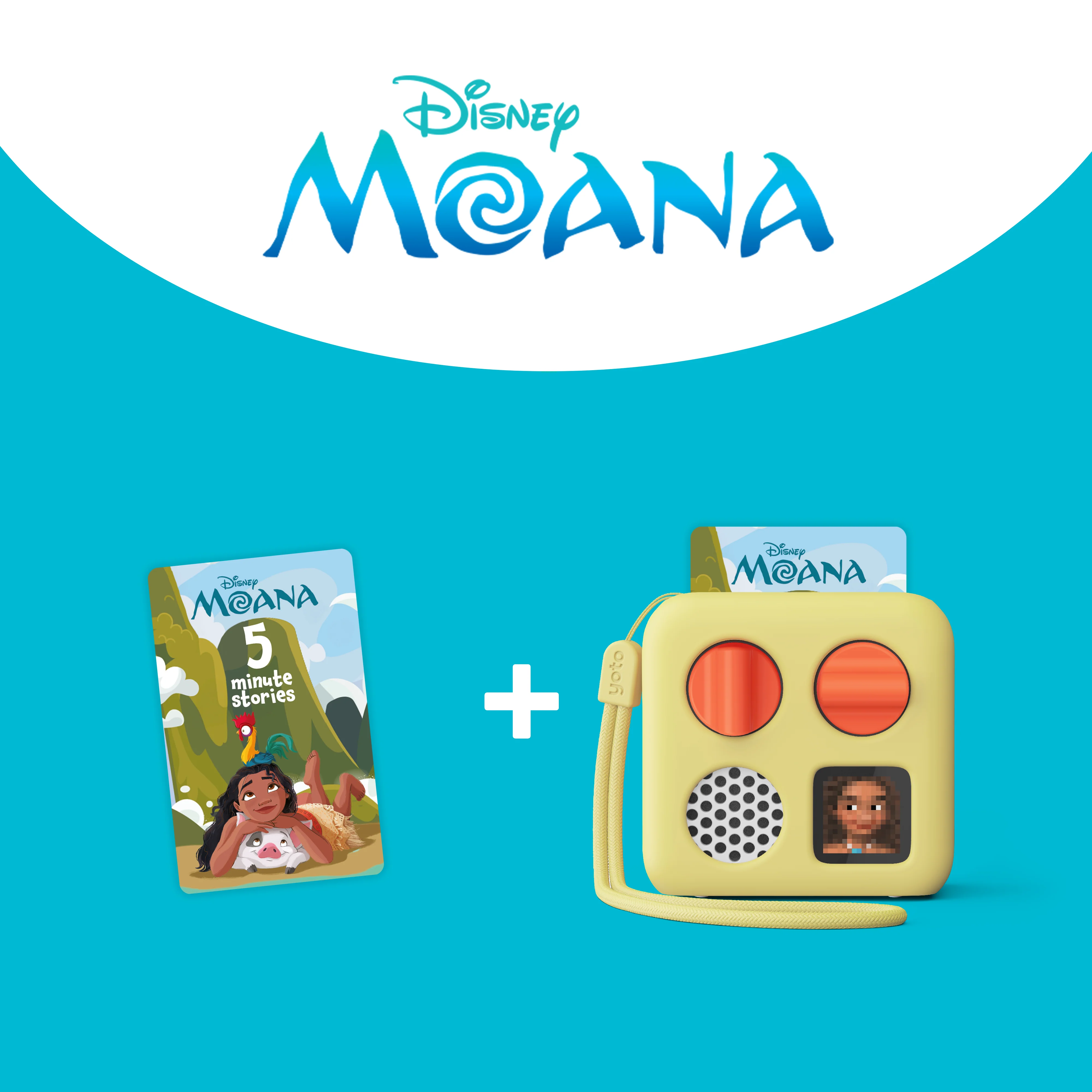 Yoto USA Yoto Mini + Moana Adventure Bundle - Image 2