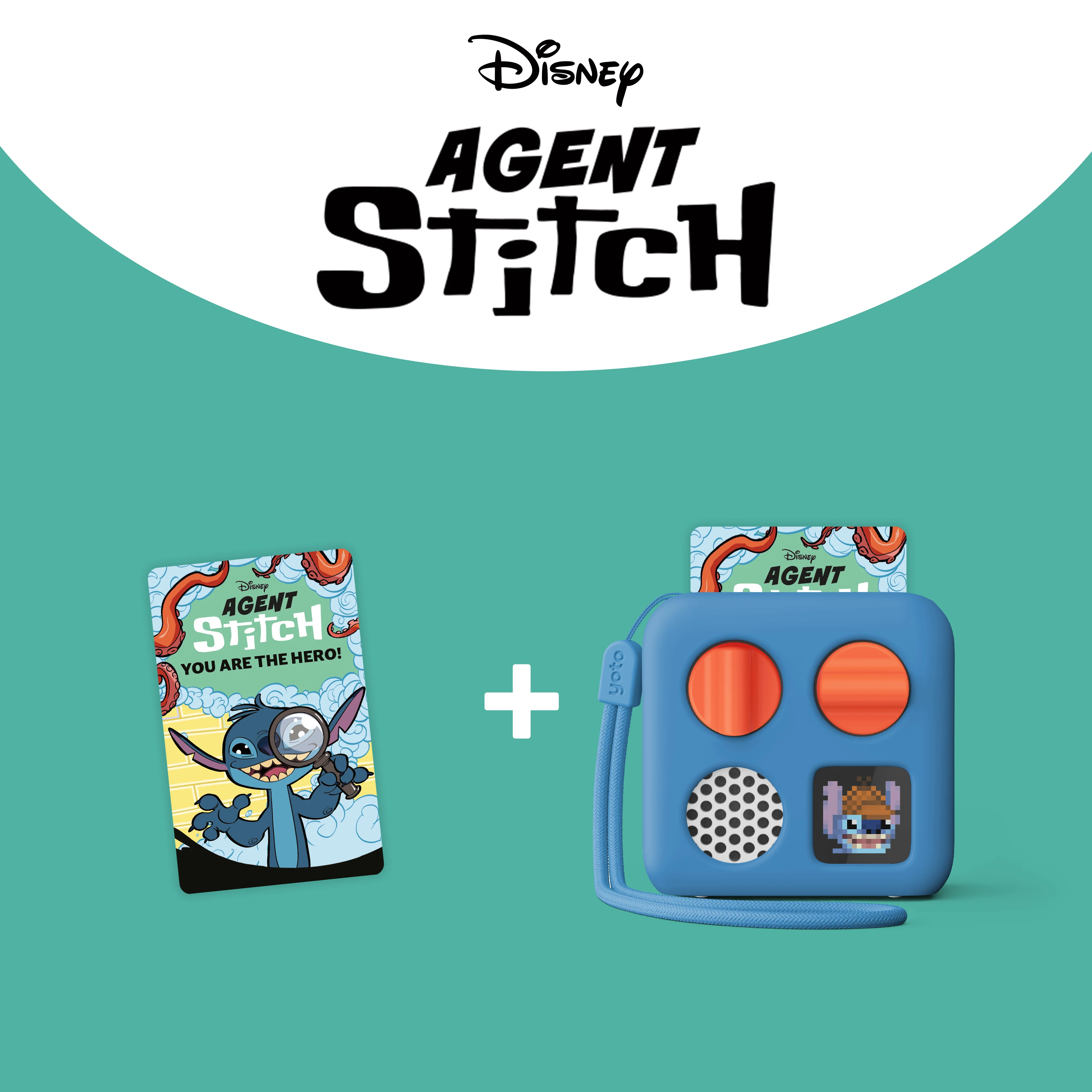 Yoto USA Yoto Mini + Agent Stitch Adventure Bundle - Image 6