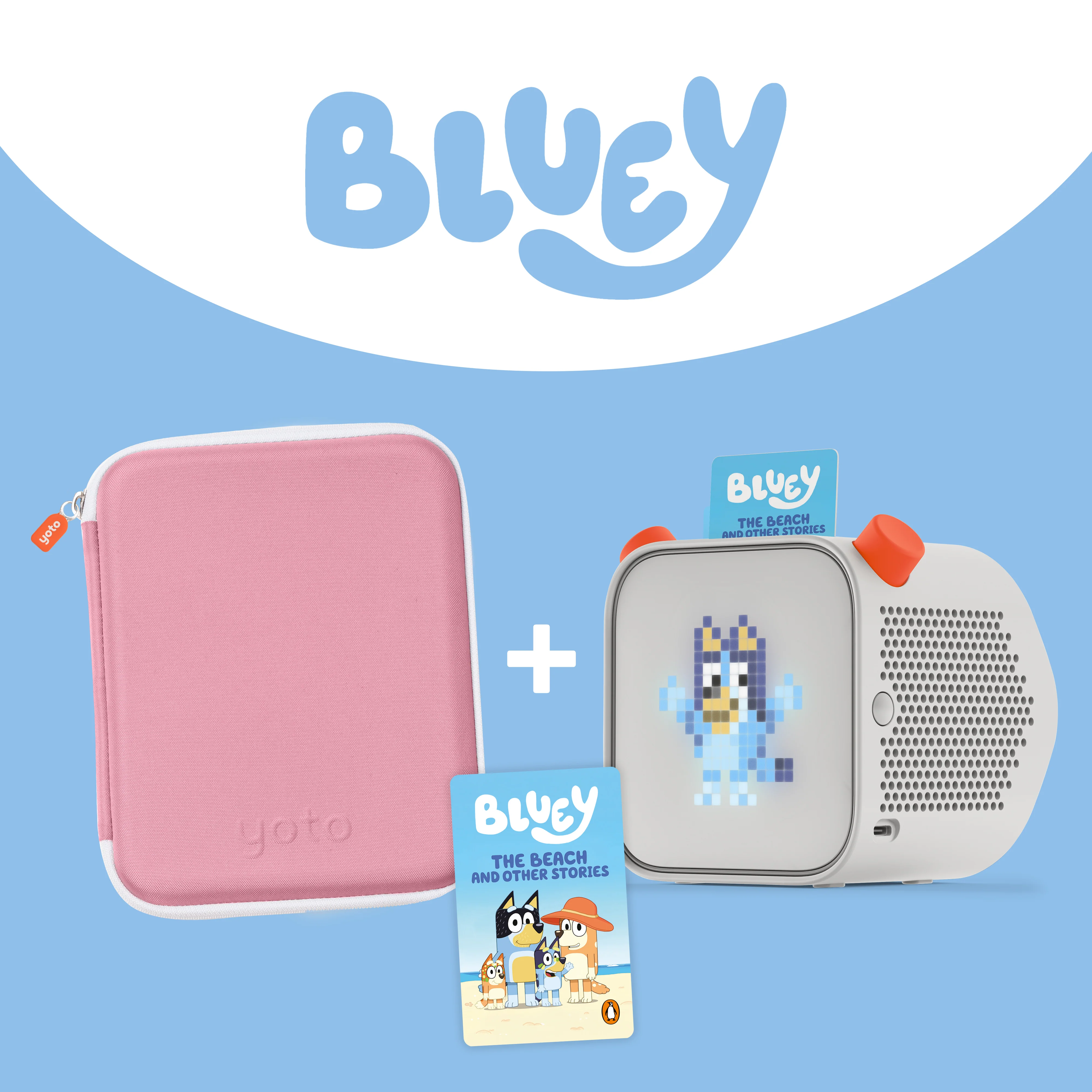 Yoto USA Yoto Player + Bluey Card Case Bundle - Image 2