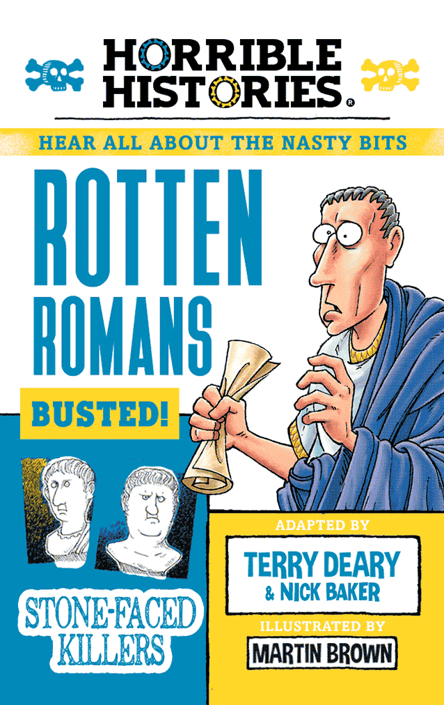 Scholastic UK Horrible Histories: Rotten Romans Card