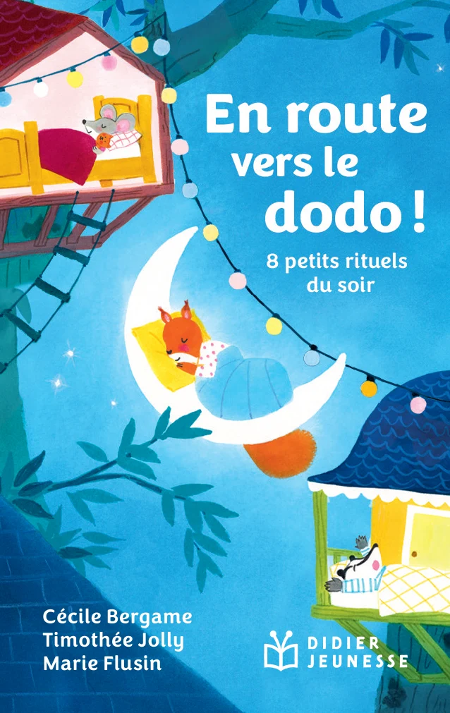 Didier Jeunesse En route vers le dodo, 8 petits rituels du soir Card