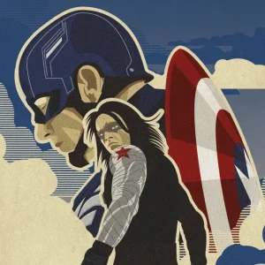 Marvel Press Captain America: The Winter Soldier Card