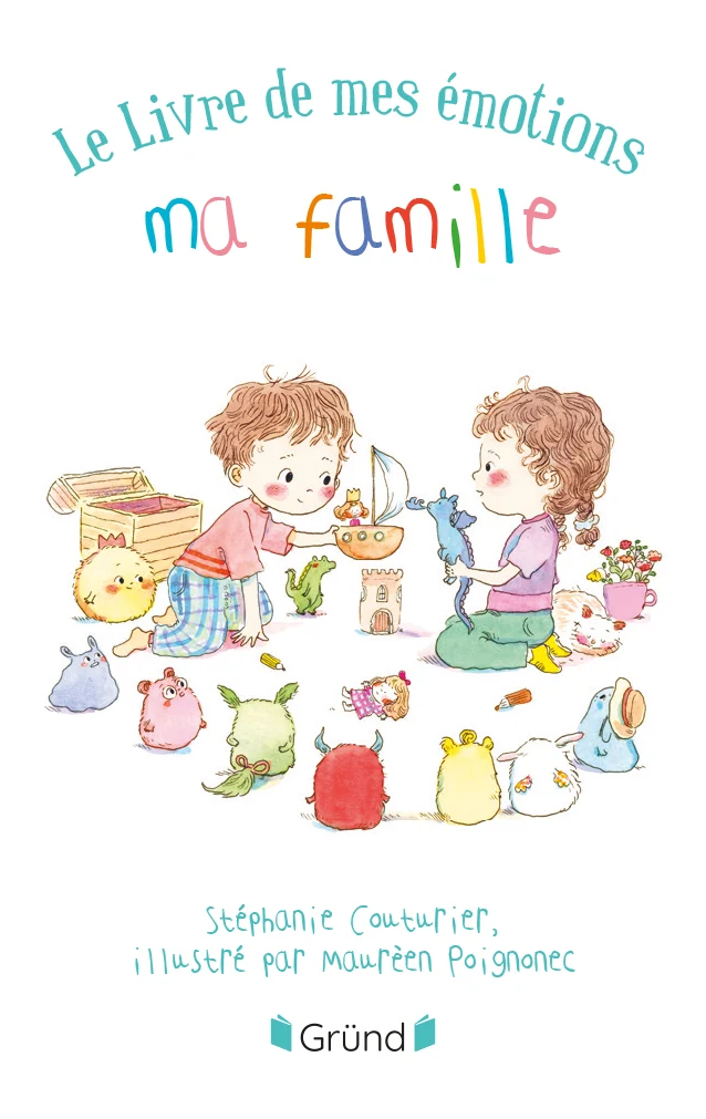 Éditions Gründ Le livre de mes émotions, ma famille Card