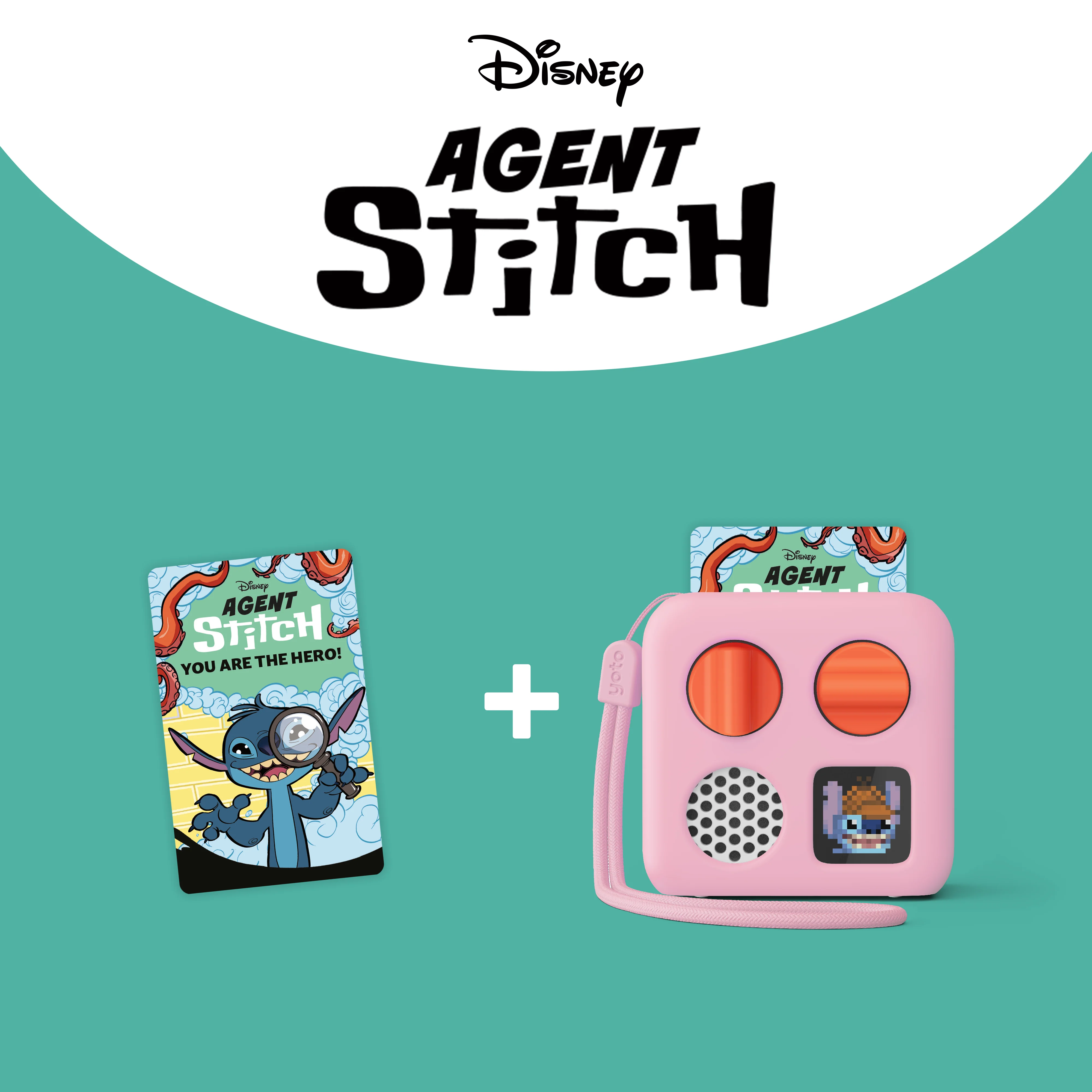 Yoto USA Yoto Mini + Agent Stitch Adventure Bundle - Image 5