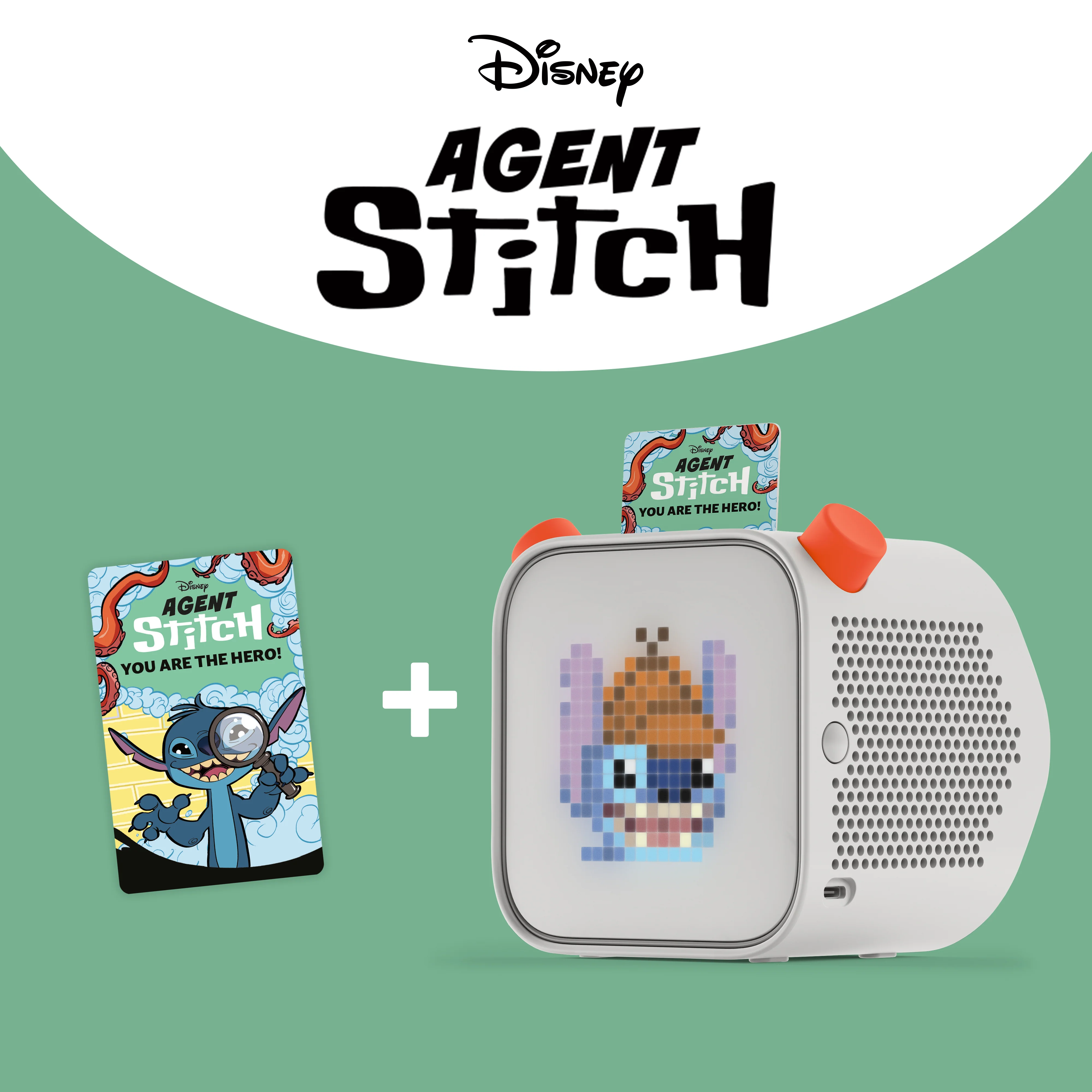 Yoto USA Yoto Player + Agent Stitch Bundle