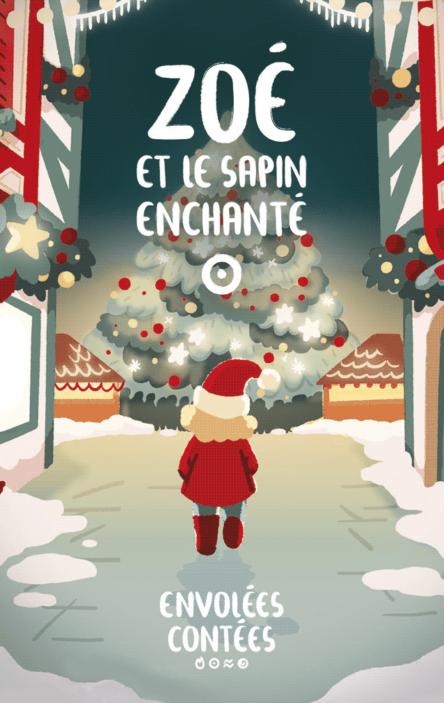 Envolées Contées Zoé et le sapin enchanté Card