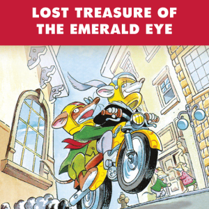 PRH US Geronimo Stilton: Book 1 Lost Treasure of the Emerald Eye Card