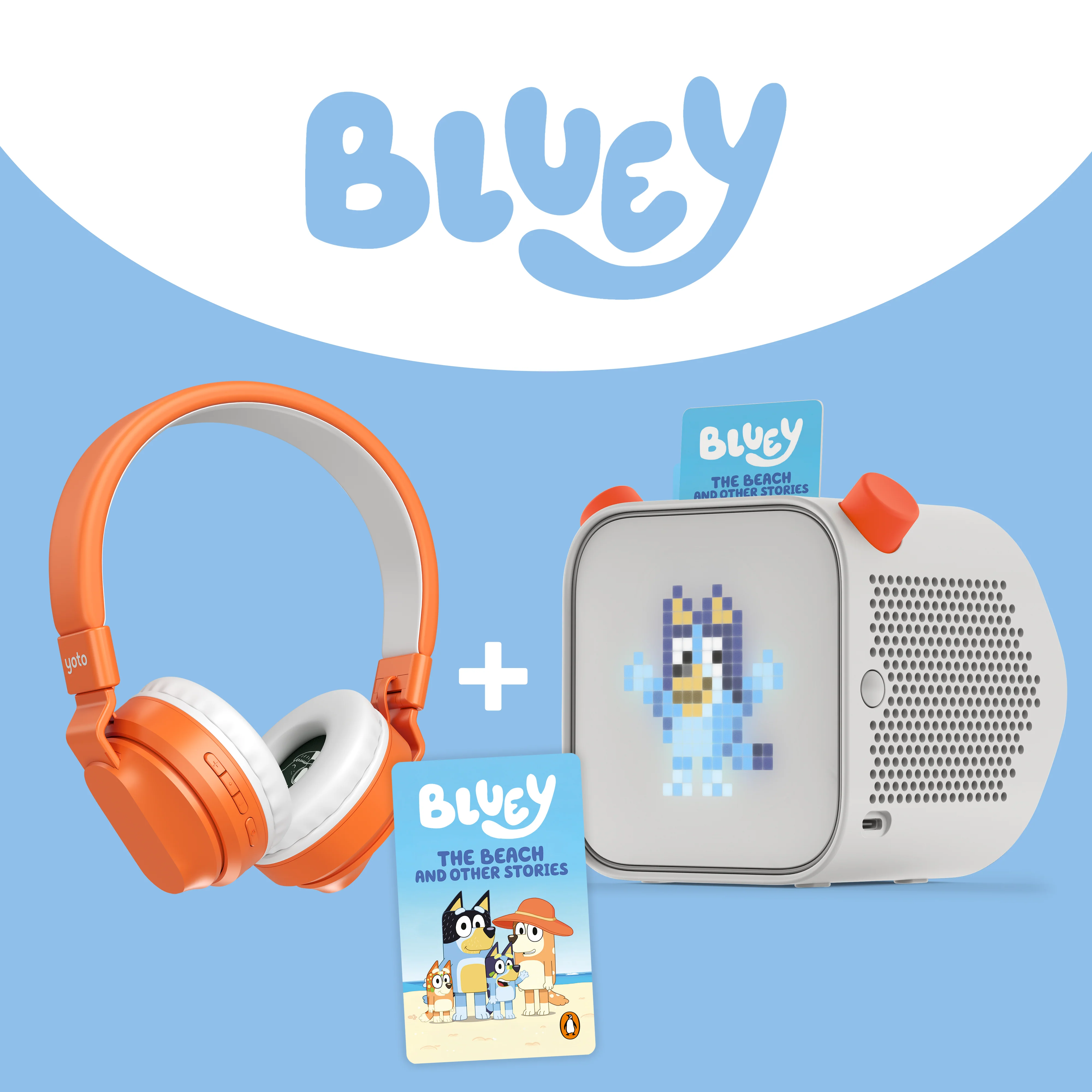 Yoto USA Yoto Player + Bluey Listening Bundle
